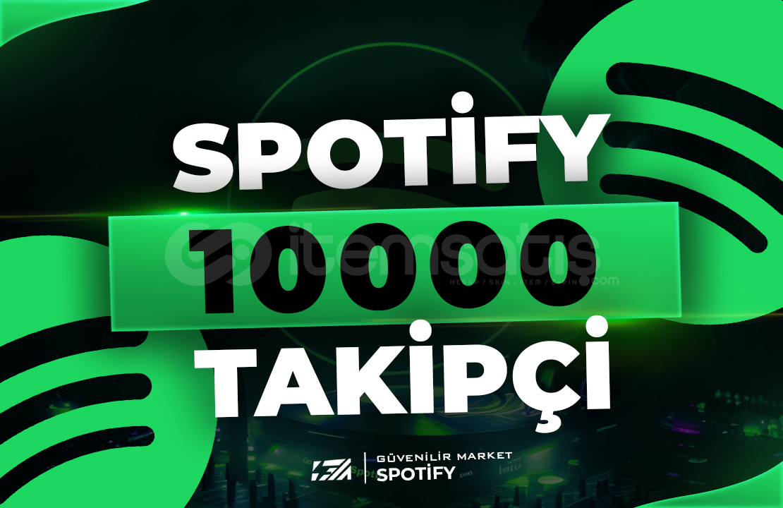 10000 Spotify Takipçi - PLAYLİST/PROFİL 10000 Spotify Takipçi - PLAYLİST/PROFİL