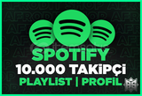 10000 Spotify Takipçi | Playlist/Profil