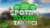 10000 Spotify Takipçi veya Playlist Takipçisi