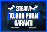 ⭐10.000 STEAM PUAN | GARANTİ⭐