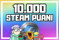 10.000 STEAM PUANI [HIZLI TESLİMAT]