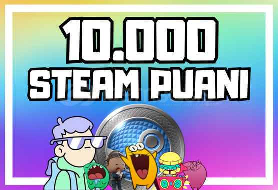 ⭐️ 10.000 STEAM PUANI + GARANTİ ⭐️ ⭐️ 10.000 STEAM PUANI + GARANTİ ⭐️