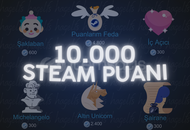 10.000 STEAM PUANI