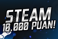 ✉️ 10.000 STEAM PUANI | ANINDA TESLİM! ✉️