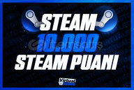 ⭐10.000 STEAM PUANI + GARANTİ⭐