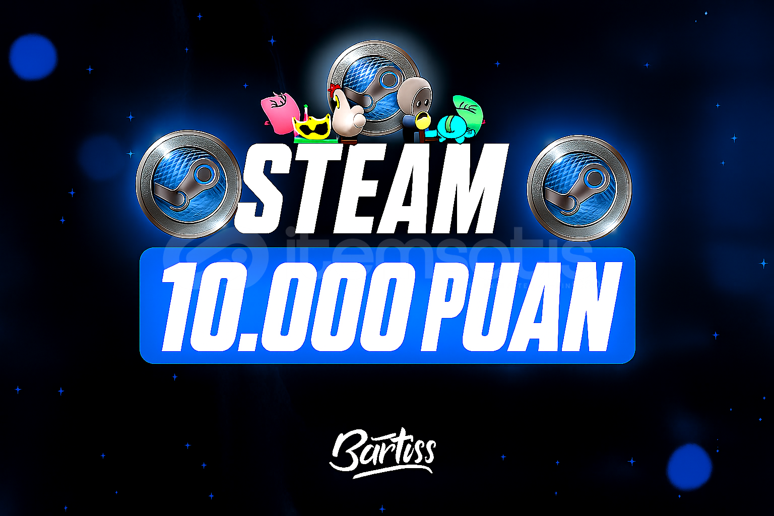 ⭐10.000 STEAM PUANI + GARANTİ⭐ ⭐10.000 STEAM PUANI + GARANTİ⭐