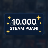 10.000 STEAM PUANI + HIZLI TESLİMAT