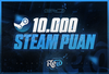 10.000 Steam Puanı - Sorunsuz Hizmet