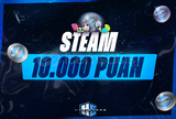 ⭐10.000 STEAM PUANI ⭐ UCUZ & HIZLI❤️ 