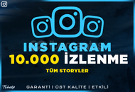 10.000 Story [Tümü] İzlenme | Garanti | #1
