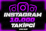 10000 Takipçi + Garanti İNSTAGRAM