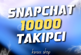 10000 TAKİPÇİ SNAPCHAT GARANTİLİ