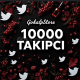 10000 TAKİPÇİ TWİTTER / X