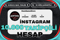 10.000+ TAKİPÇİLİ İNSTAGRAM HESAP +GARANTİLİ