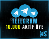 10000 Telegram Gerçek Aktif Üye | GARANTİLİ