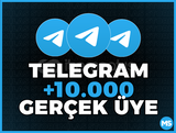 +10.000 Telegram Üye + Garanti