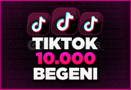 10000 Tiktok Beğeni 