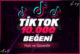 ⚡10.000 TikTok Beğeni | ANLIK | PREMIUM SERVİS