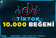 10.000 Tiktok Beğeni | Garanti | Jet Hızında