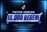 10.000 Tiktok Beğeni | Garanti | Jet Hızında