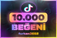 ⭐ 10.000 Tiktok Beğeni [Garantili] ⭐