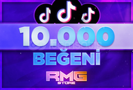 ⭐ 10.000 Tiktok Beğeni [Garantili] ⭐