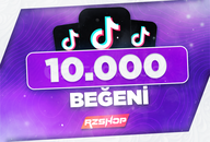 ⭐ 10.000 Tiktok Beğeni [Garantili] ⭐