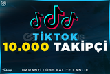 10.000 TikTok Takipçi | Garanti | #1