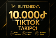 10.000 TikTok Takipçi - Hızlı Teslim