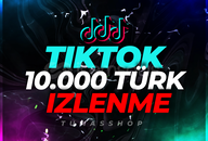 ⭐10.000 TÜRK İZLENME TİKTOK⭐