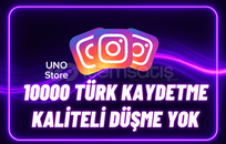 ⭐10.000 Türk Kaydetme - Kaliteli⭐