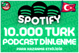 ⭐ 10.000 Türk Podcast Dinlenme - [Algorithmic]⭐