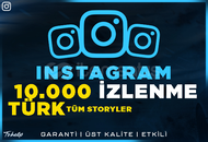 10.000 Türk Story [Tümü] İzlenme | Garanti | #1