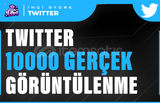 10000 Tweet Görüntülenme - HIZLI BÜYÜME