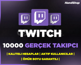 ⭐10000 TWİTCH GERÇEK TAKİPÇİ | GARANTİLİ⭐