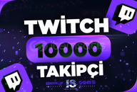 ⭐10000 Twitch Gerçek Takipçi - HIZLI BÜYÜME⭐