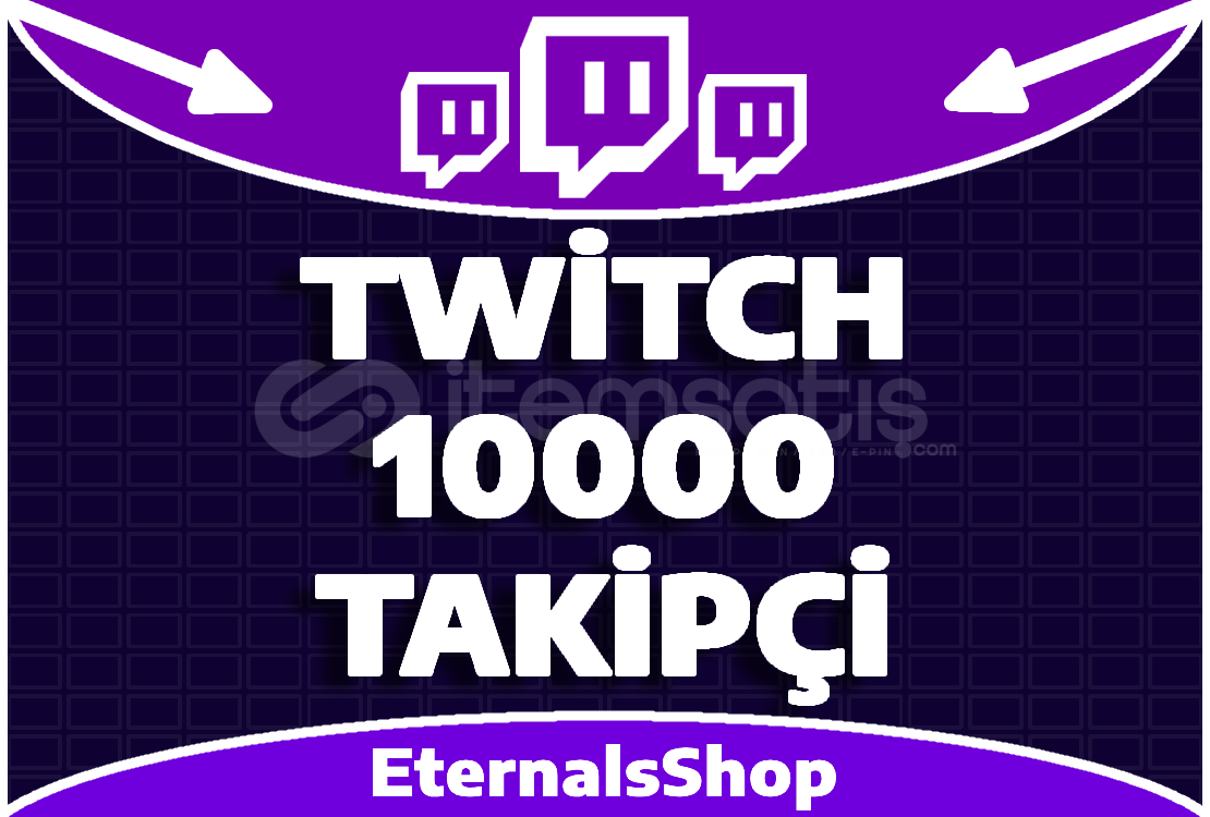 10000 Twitch Gerçek Takipçi - HIZLI BÜYÜME 10000 Twitch Gerçek Takipçi - HIZLI BÜYÜME