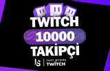 10000 Twitch Gerçek Takipçi - HIZLI BÜYÜME