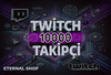10000 Twitch Gerçek Takipçi - HIZLI BÜYÜME