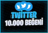 10.000 Twitter Beğeni | ANINDA TESLİM