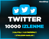 ⭐10000 TWİTTER GERÇEK İZLENME | GARANTİLİ⭐