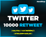 ⭐10000 TWİTTER GERÇEK RETWEET | GARANTİLİ⭐