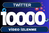 ⭐ 10.000 TWİTTER İZLENME ( Hızlı Teslimat ) ⭐