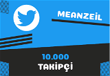 10.000 Twitter Takipçi | Anlık | Düşüş Yok!