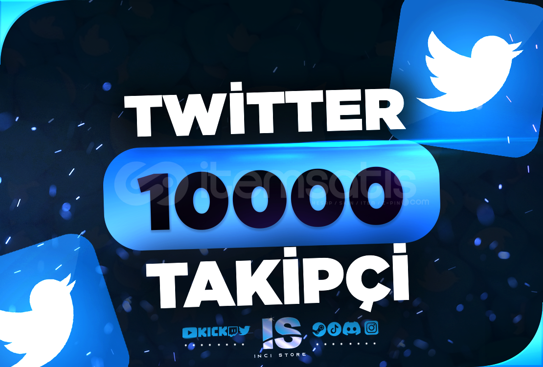 ⭐10000 Twitter Takipçi - KEŞFET ETKİLİ⭐ ⭐10000 Twitter Takipçi - KEŞFET ETKİLİ⭐