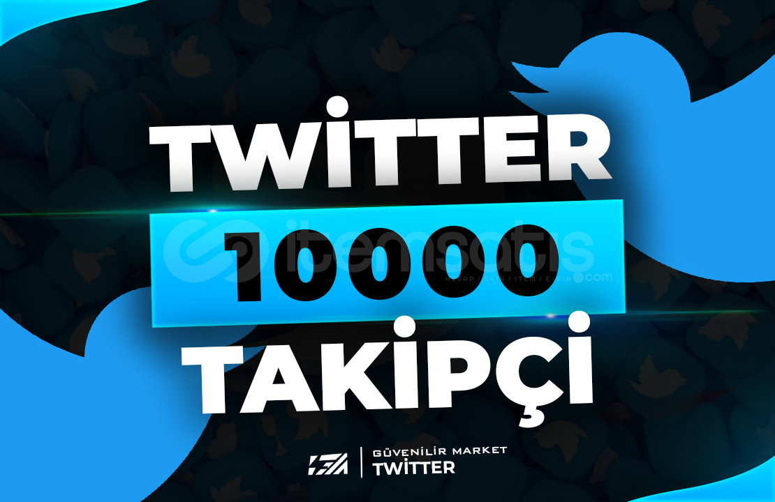 ⭐10000 Twitter Takipçi - KEŞFET ETKİLİ⭐ ⭐10000 Twitter Takipçi - KEŞFET ETKİLİ⭐