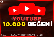 10.000 Youtube Beğeni | Garantili | #1