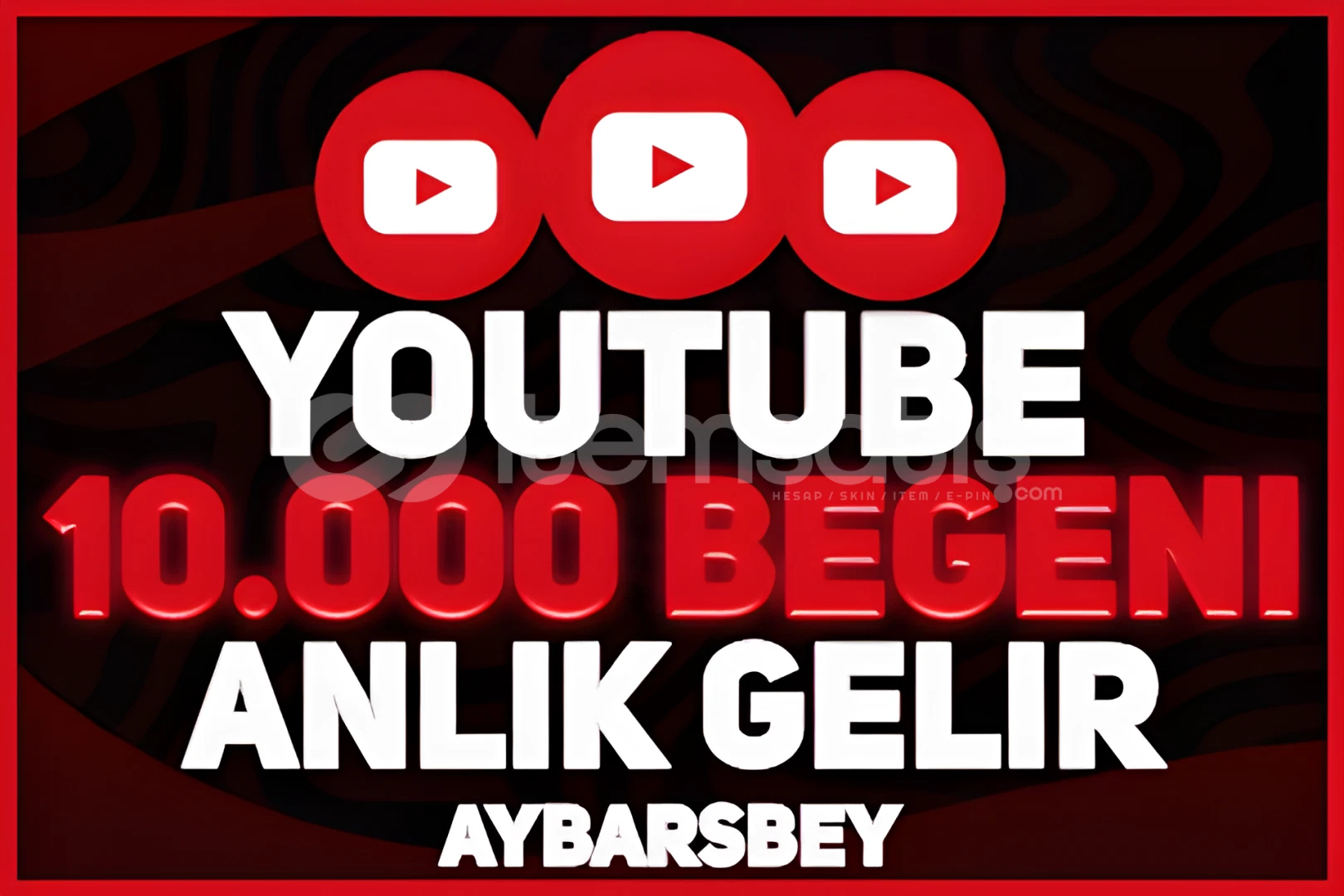 ALMA⭐ 10.000 Youtube Beğeni⭐ STOK-YOK ALMA⭐ 10.000 Youtube Beğeni⭐ STOK-YOK