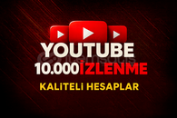 10000 Youtube İzlenme kaliteli 