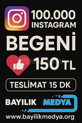 100.000 Adet İnstagram Beğeni | Bayilik Medya